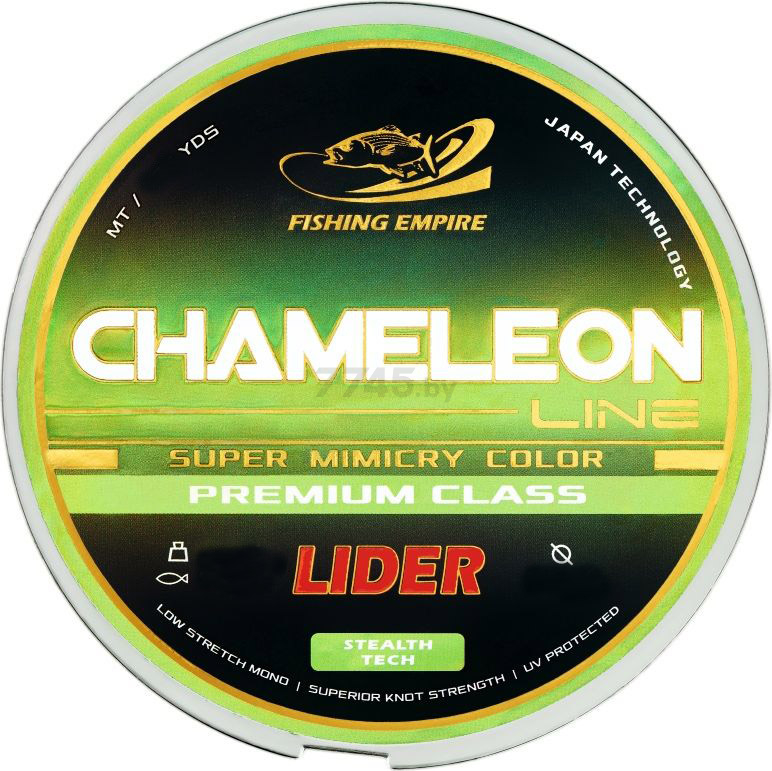 Леска монофильная LIDER Chameleon Line 0,16 мм/150 м (СНAM-016) - Фото 2
