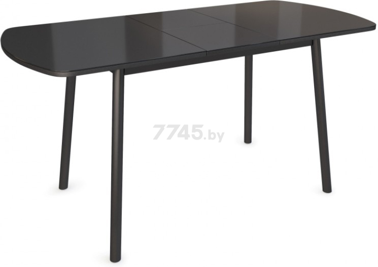 Стол кухонный LISTVIG Винер G черный 120-152x70х75 см (63691) - Фото 2