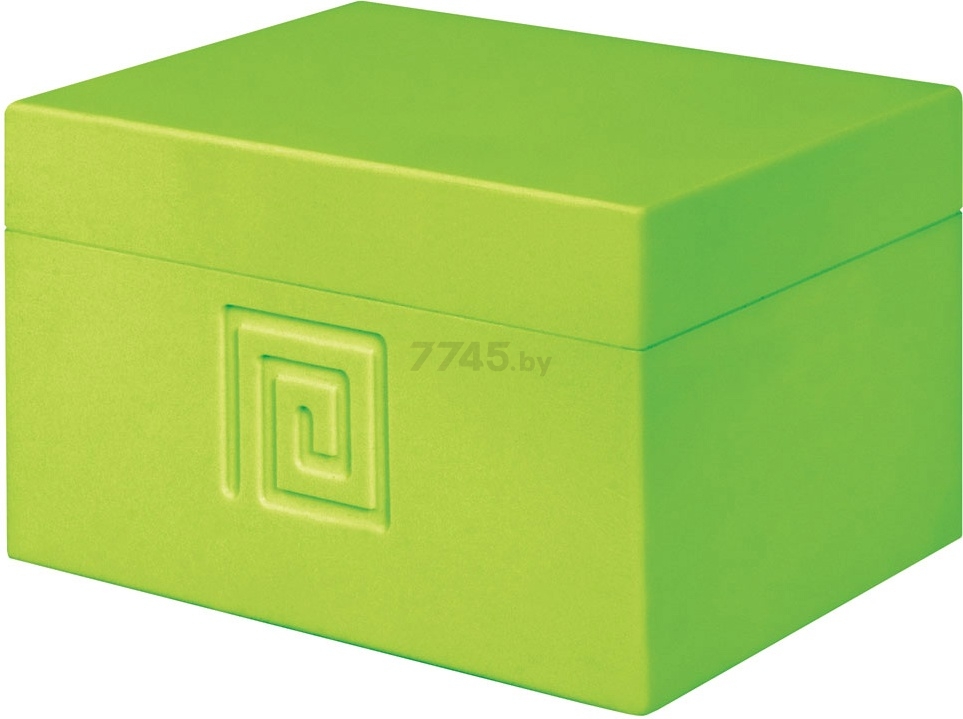 Коробка для хранения косметики пластиковая BISK Meander салатовая (02744)