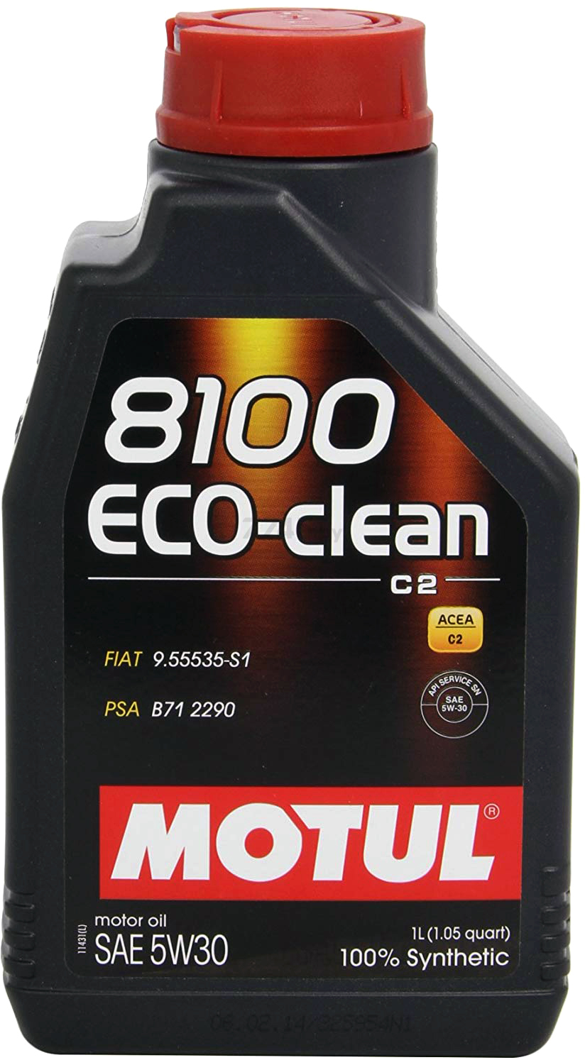 Моторное масло 5W30 синтетическое MOTUL 8100 Eco-Clean 1 л (101542)