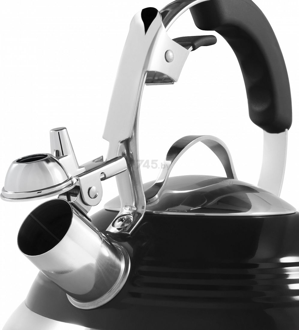 Чайник со свистком MAUNFELD MRK-119BK 3 л черный (КА-00013308) - Фото 5