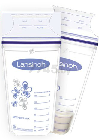 Пакеты для хранения молока LANSINOH 25 штук (44204) - Фото 2