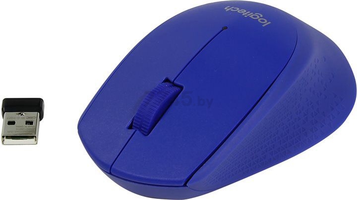 Мышь беспроводная LOGITECH Mouse M280 Blue 910-004290 - Фото 4