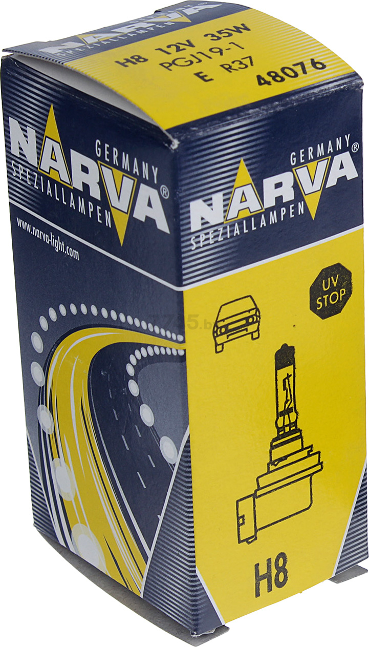 Лампа галогенная автомобильная NARVA Standard H8 (48076) - Фото 2