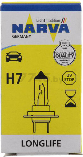 Лампа галогенная автомобильная NARVA Long Life H7 (48329LL) - Фото 2