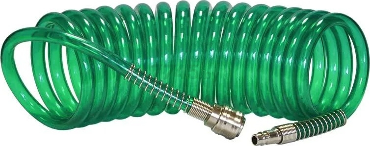 Шланг полиуретановый спиральный SKIPER PH05 8/12 мм 5 м с быстросъемами (SPH05.00)