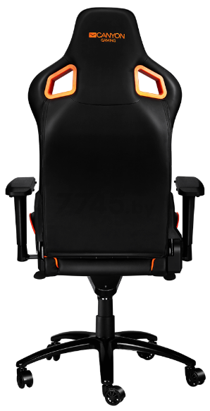 Кресло геймерское CANYON Corax CND-SGCH5 черно-оранжевое - Фото 4