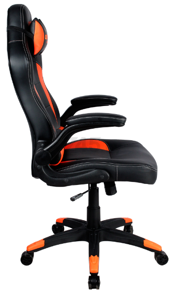 Кресло геймерское CANYON Vigil CND-SGCH2 черно-оранжевое - Фото 2