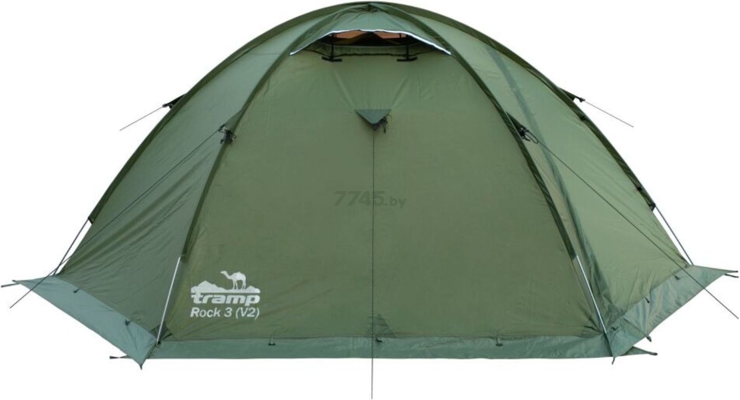 Палатка TRAMP Rock 3 Green (V2) - Фото 2
