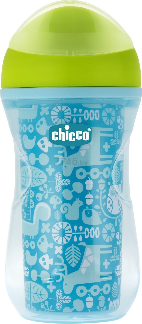 Поильник CHICCO Active Cup 266 мл с 14 мес синий/голубой (00006981200050) - Фото 5