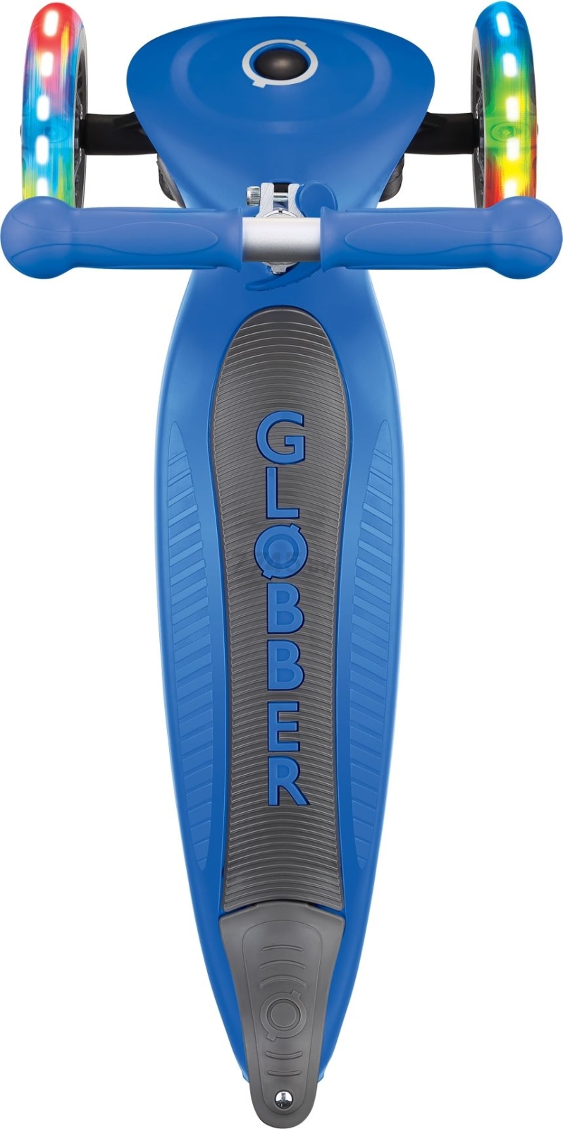 Самокат GLOBBER Primo Foldable Lights синий (432-100) - Фото 5