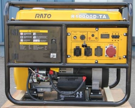 Генератор бензиновый RATO R10000D-TA - Фото 2