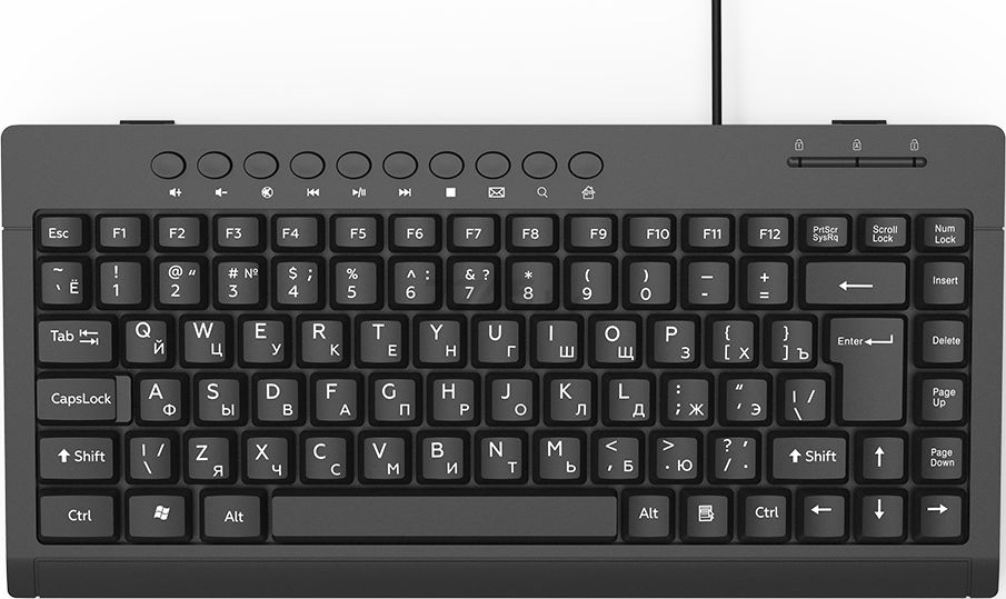 Клавиатура RITMIX RKB-104 Black