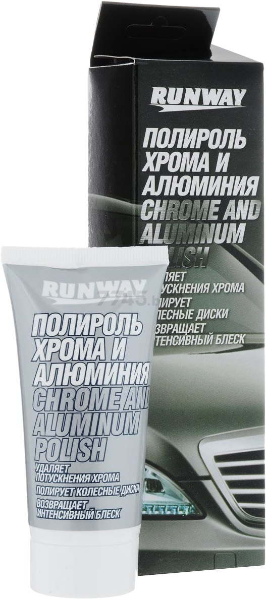 Полироль RUNWAY Chrome And Aluminum Polish 50 мл (RW2546)