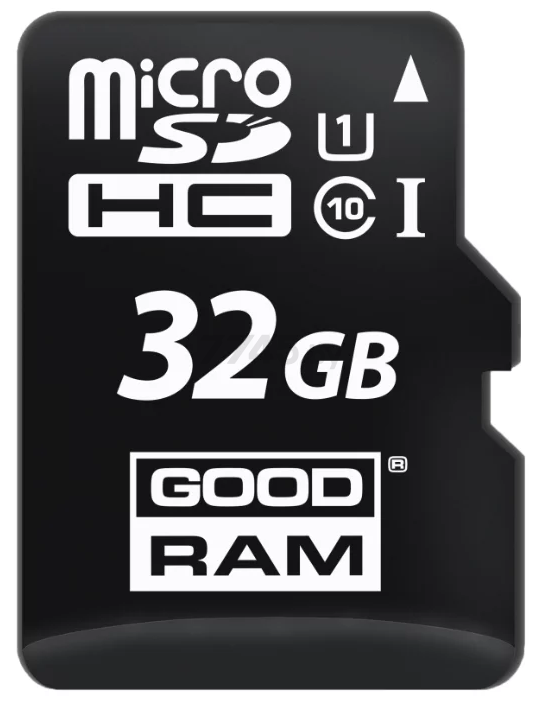 Карта памяти GOODRAM M1AA microSDHC 32GB с адаптером SD (M1AA-0320R12)