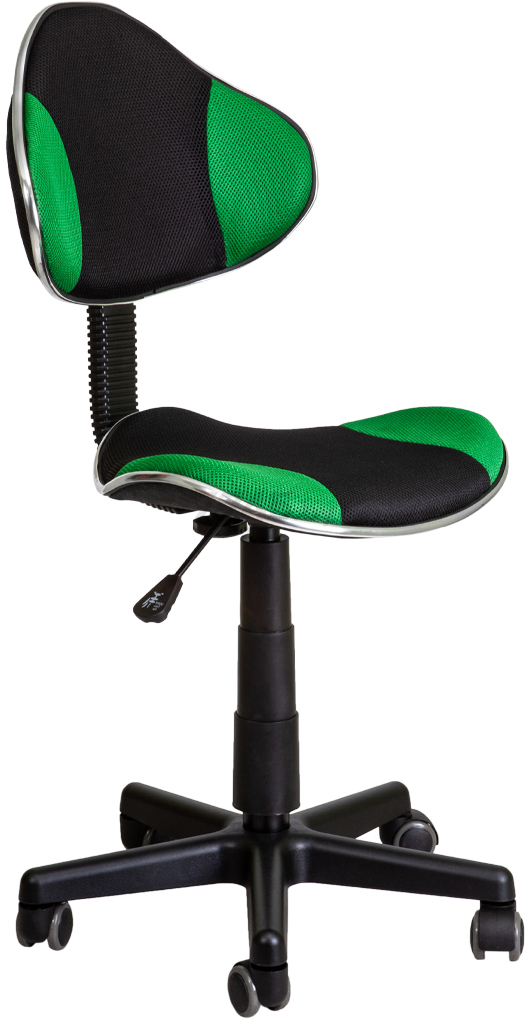 Кресло компьютерное AKSHOME Miami черный/зеленый (59589)