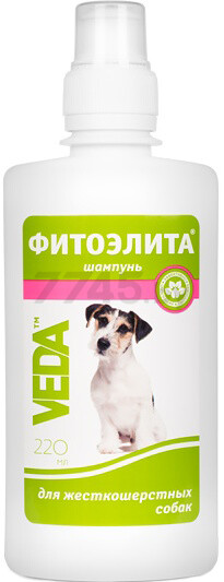 Шампунь для жесткошерстных собак VEDA Фитоэлита 220 мл (4605543006074) - Фото 2