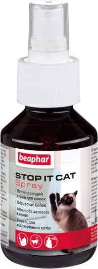Спрей для кошек отпугивающий BEAPHAR Stop It Cat 100 мл (8711231125272)