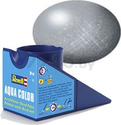 Краска акриловая REVELL Aqua Color стальной металлик 18 мл (36191) - Фото 2