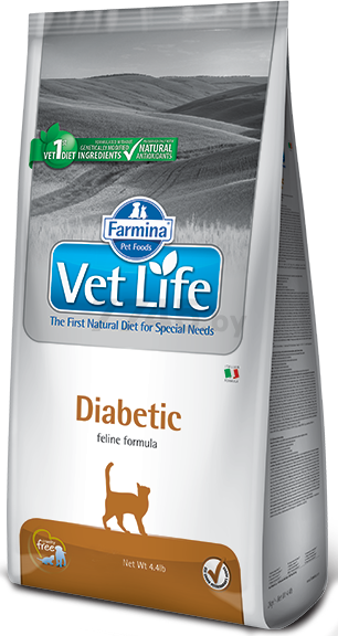 Сухой корм для кошек FARMINA Vet Life Diabetic 10 кг (8010276024855)