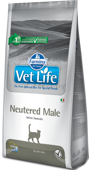 Сухой корм для кастрированных котов FARMINA Vet Life Neutered Male 0,4 кг (8010276022530)