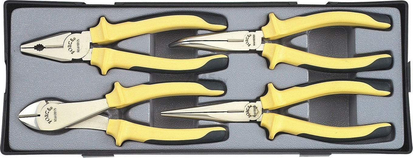 Набор шарнирно-губцевого инструмента FORCE 4 предмета (T5046)