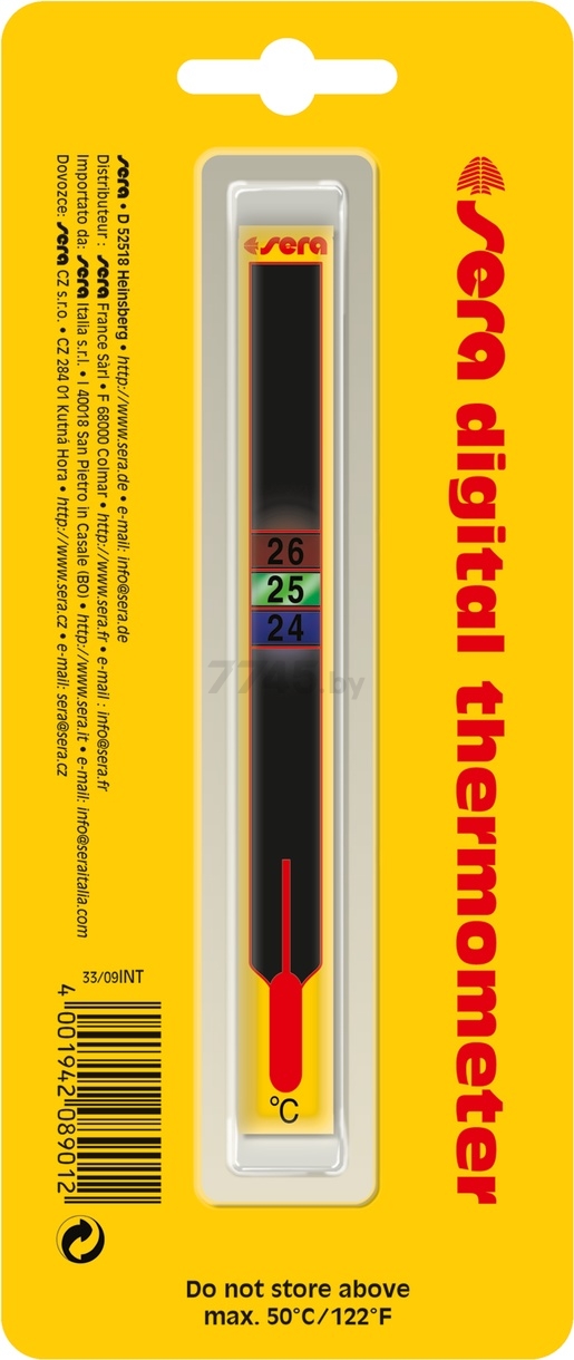 Термометр для аквариума SERA Digital (8901)