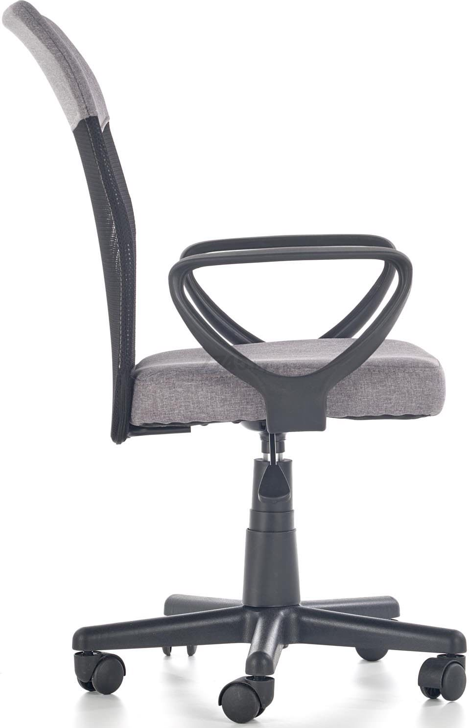 Кресло компьютерное HALMAR Timmy серый/черный (V-CH-TIMMY-FOT-POPIE) - Фото 3