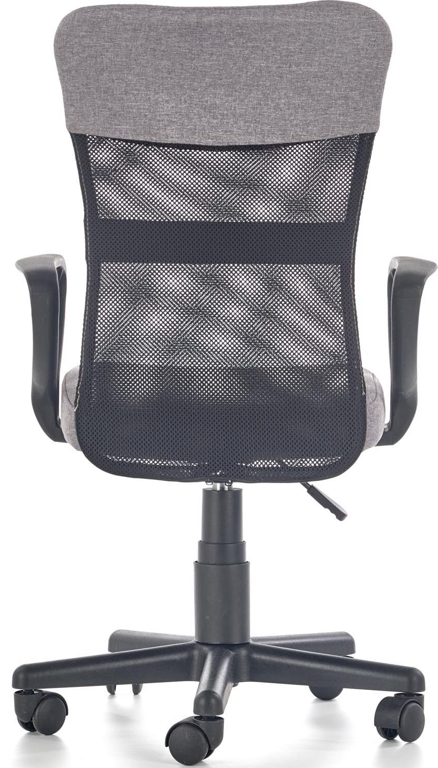 Кресло компьютерное HALMAR Timmy серый/черный (V-CH-TIMMY-FOT-POPIE) - Фото 2