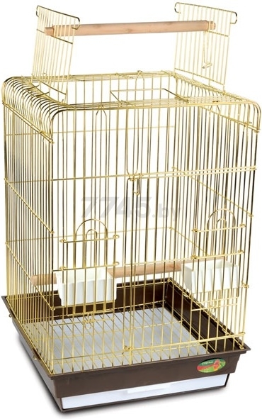 Клетка для птиц TRIOL 1038AG золото 47,5×47,5×86 см (50611006)