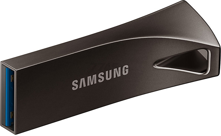 USB-флешка 64 ГБ SAMSUNG Bar plus Black (MUF-64BE4/APC) - Фото 2