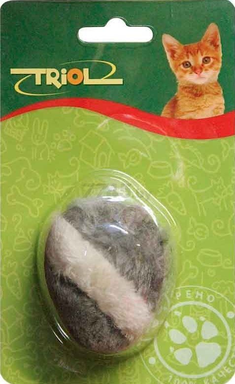 Игрушка для кошек TRIOL Мышь вибрирующая TT01 6 см (22161001) - Фото 3
