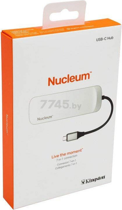 USB-хаб KINGSTON Nucleum (C-HUBC1-SR-EN) - Фото 6