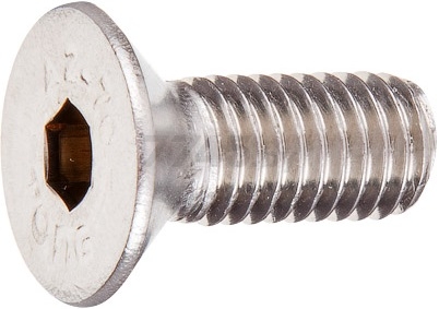 Винт потайная головка 8х20 мм нержавеющая сталь DIN 7991 STARFIX 10 штук (SMZ1-107920-10)