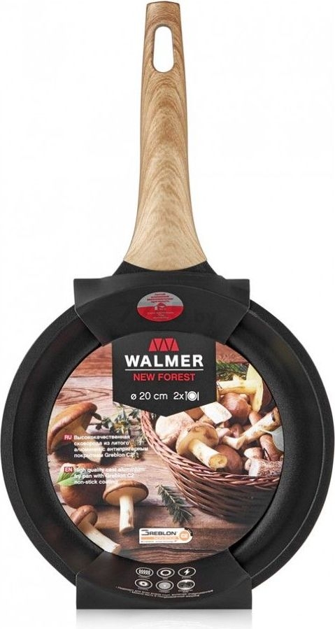 Сковорода алюминиевая 20 см WALMER New Forest (W35022050) - Фото 9