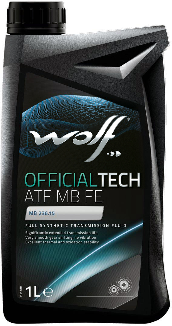 Масло трансмиссионное синтетическое WOLF OfficialTech ATF MB FE 1 л (3013/1)