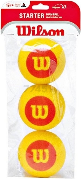 Комплект мячиков WILSON Starter Foam Tball (WRZ258900)