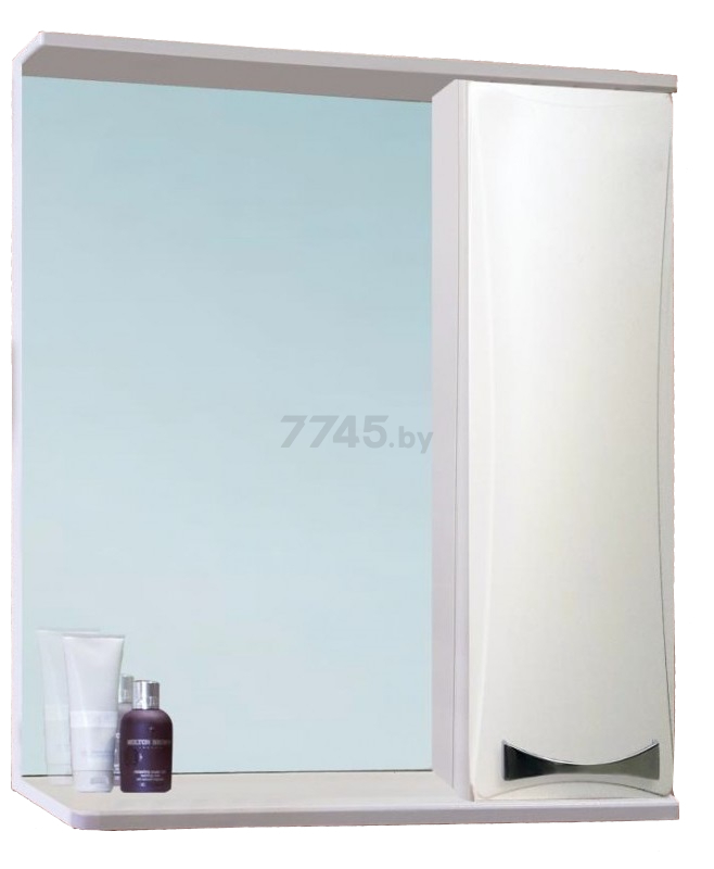 Шкаф с зеркалом для ванной VAKO Бант 550 (16501)