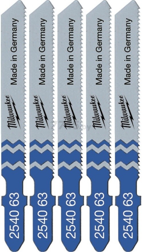 Пилка для электролобзика MILWAUKEE по металлу T118A 5 штук (4932254063)