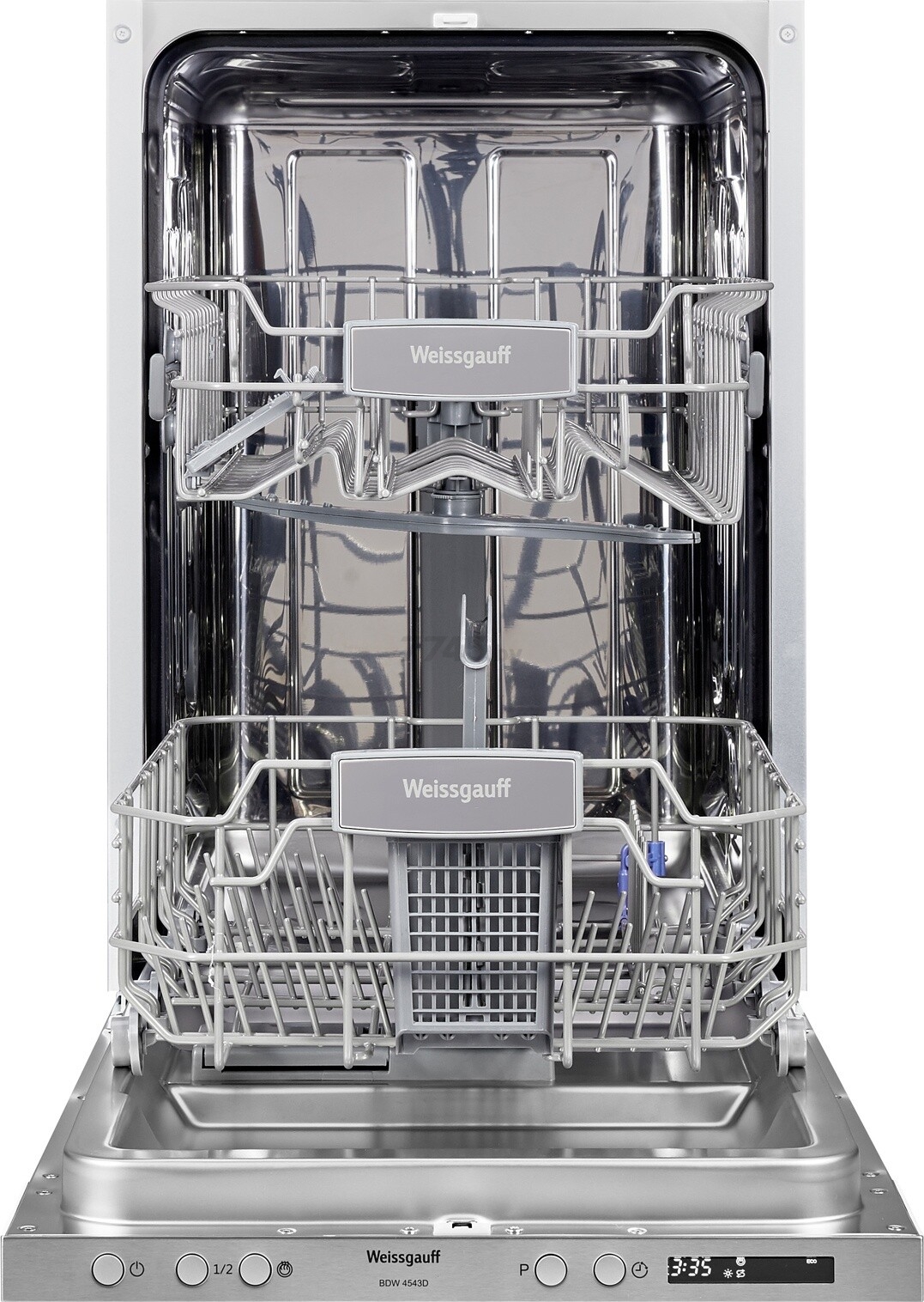 Машина посудомоечная встраиваемая WEISSGAUFF BDW4543D - Фото 3