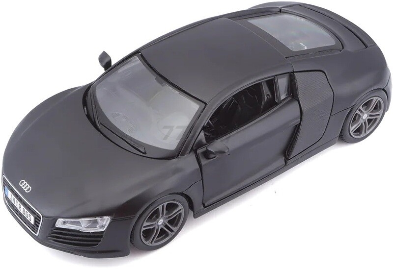 Масштабная модель автомобиля MAISTO Ауди R8 1:24 Black (31281) - Фото 3