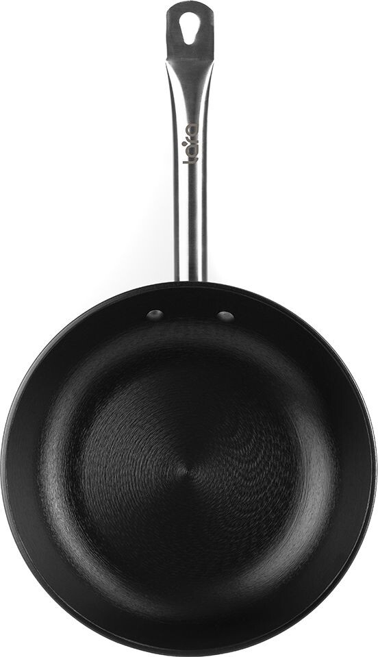 Сковорода чугунная 30 см LARA Black LR01-83 (28912) - Фото 4
