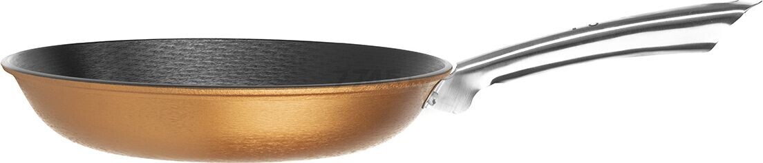 Сковорода чугунная 28 см LARA Bronze LR01-82 (28911) - Фото 4