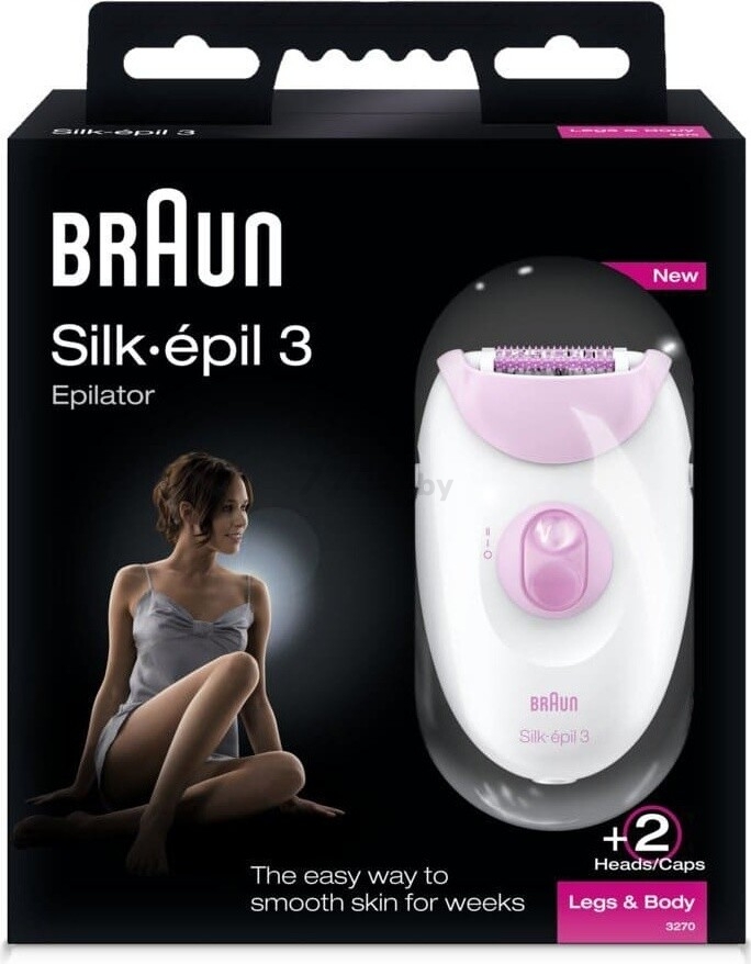 Эпилятор BRAUN Silk-epil 3 3270 (4210201048688) - Фото 5