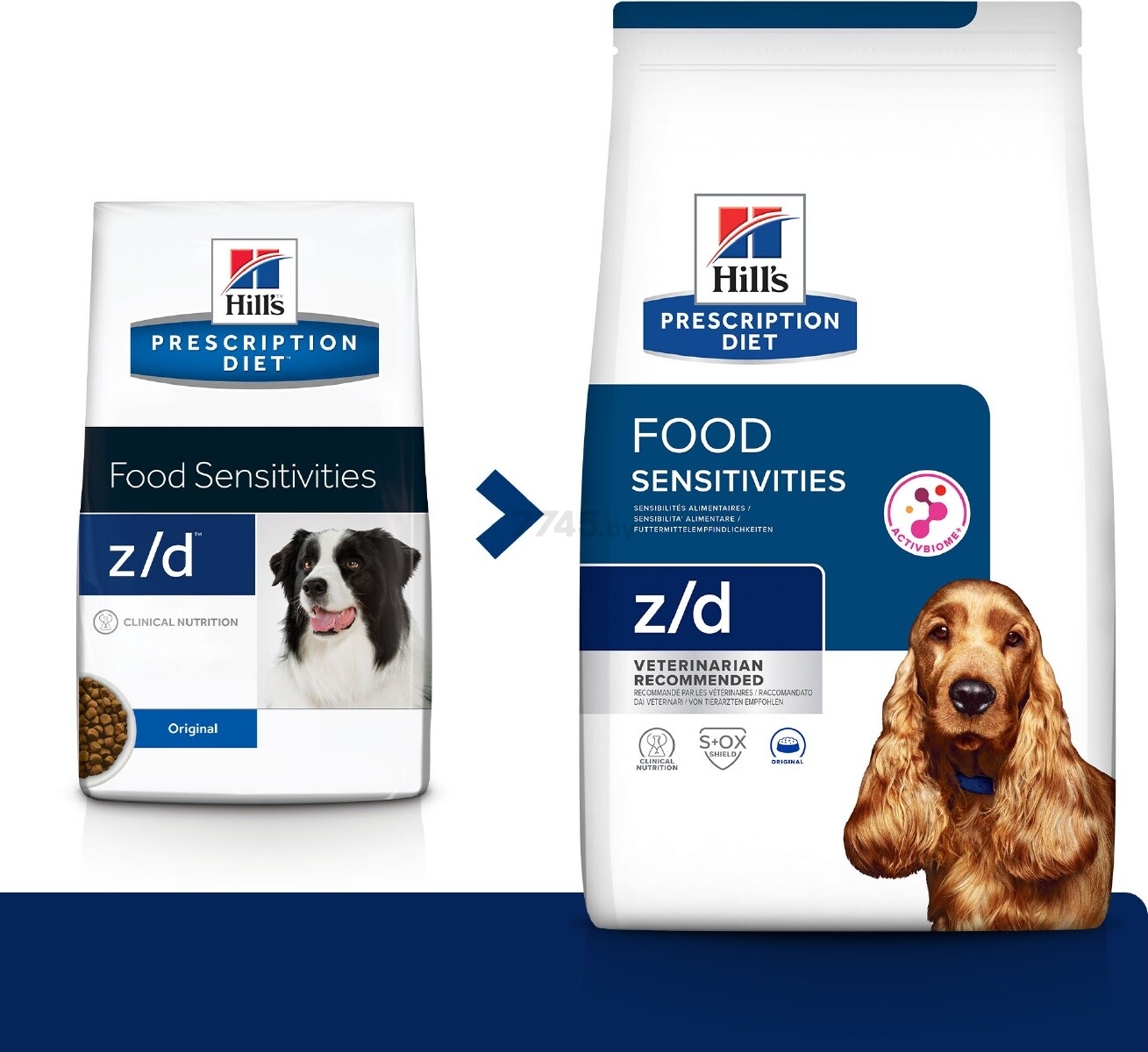 Сухой корм для собак HILL'S Prescription Diet z/d 3 кг (52742888705) - Фото 4