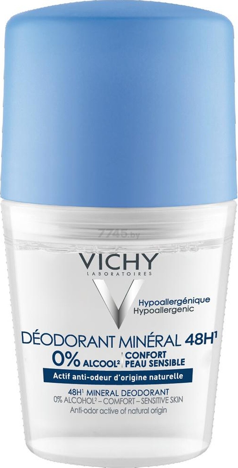 Дезодорант шариковый VICHY Deo Mineral 48 ч 50 мл (3337875553278) - Фото 2