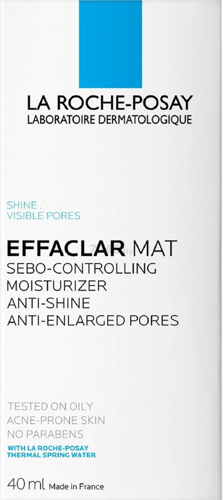 Эмульсия LA ROCHE-POSAY Effaclar MAT Матирующая 40 мл (3337872413025) - Фото 2