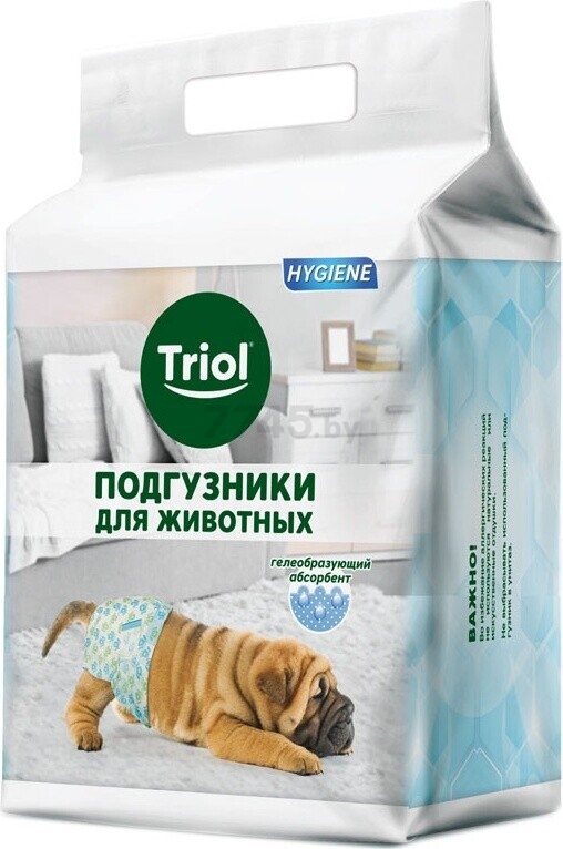 Подгузники одноразовые для собак TRIOL DP03 M 7-16 кг 12 штук (10541003)