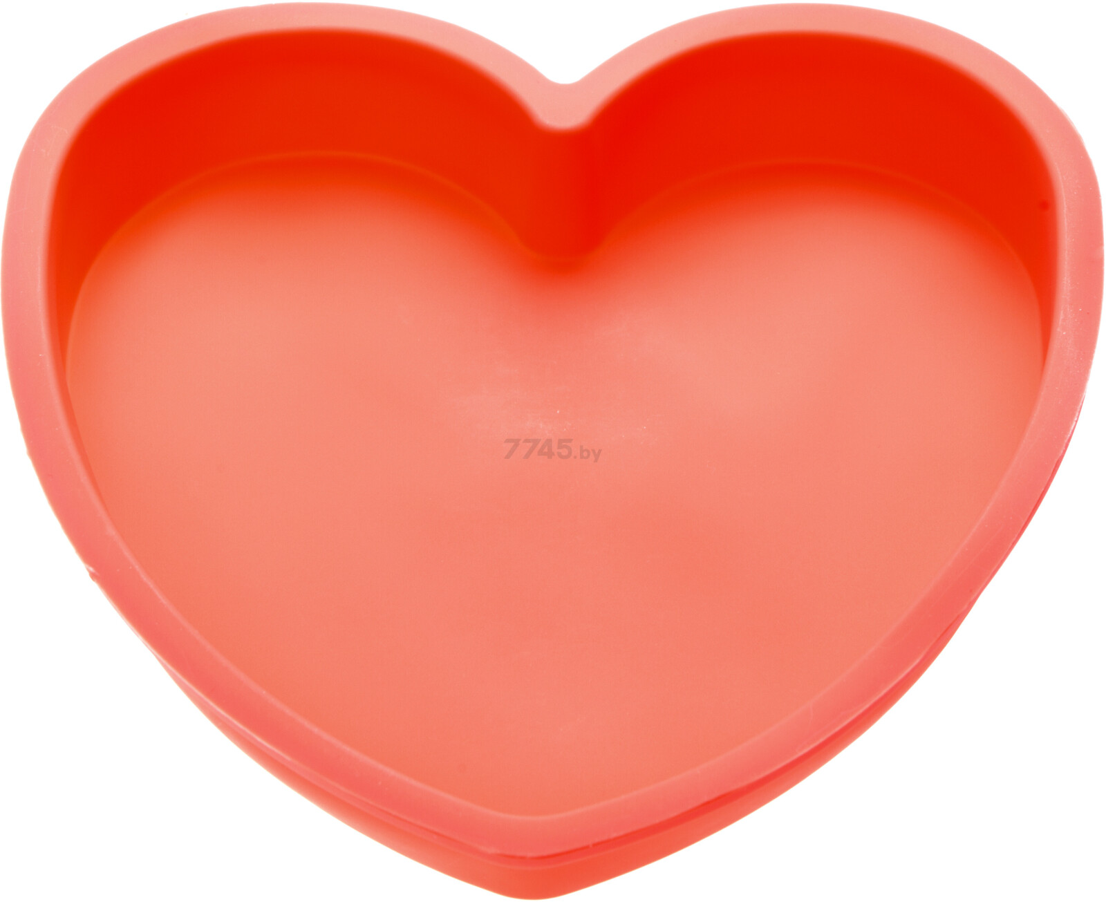 Форма для выпечки силиконовая сердце 26 х 4,5 см PERFECTO LINEA красная (20-006715)