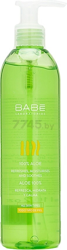 Гель для лица и тела BABE Laboratorios Aloe 100% 90 мл (8437011329844)
